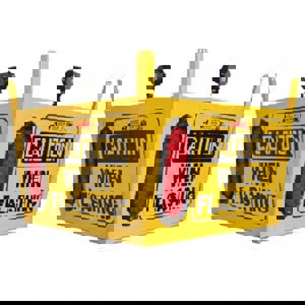 Auxiliary Lights; Light Type: Forklift Warning Light ; Amperage Rating: 1.00 ; Color: Yellow/Red ; Material: Aluminum; Aluminum ; Voltage: 110 VAC to 24VDC